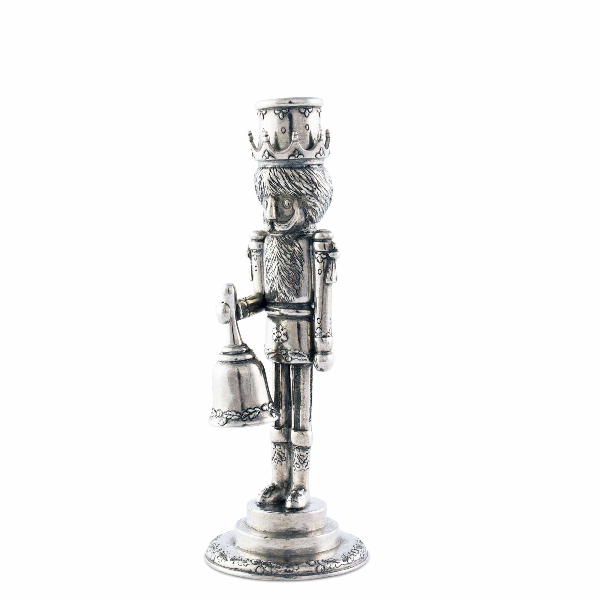 Vagabond House Giftware Vagabond House Nutcracker Mini Candlestick Taper Bell Snuffer 7" Height