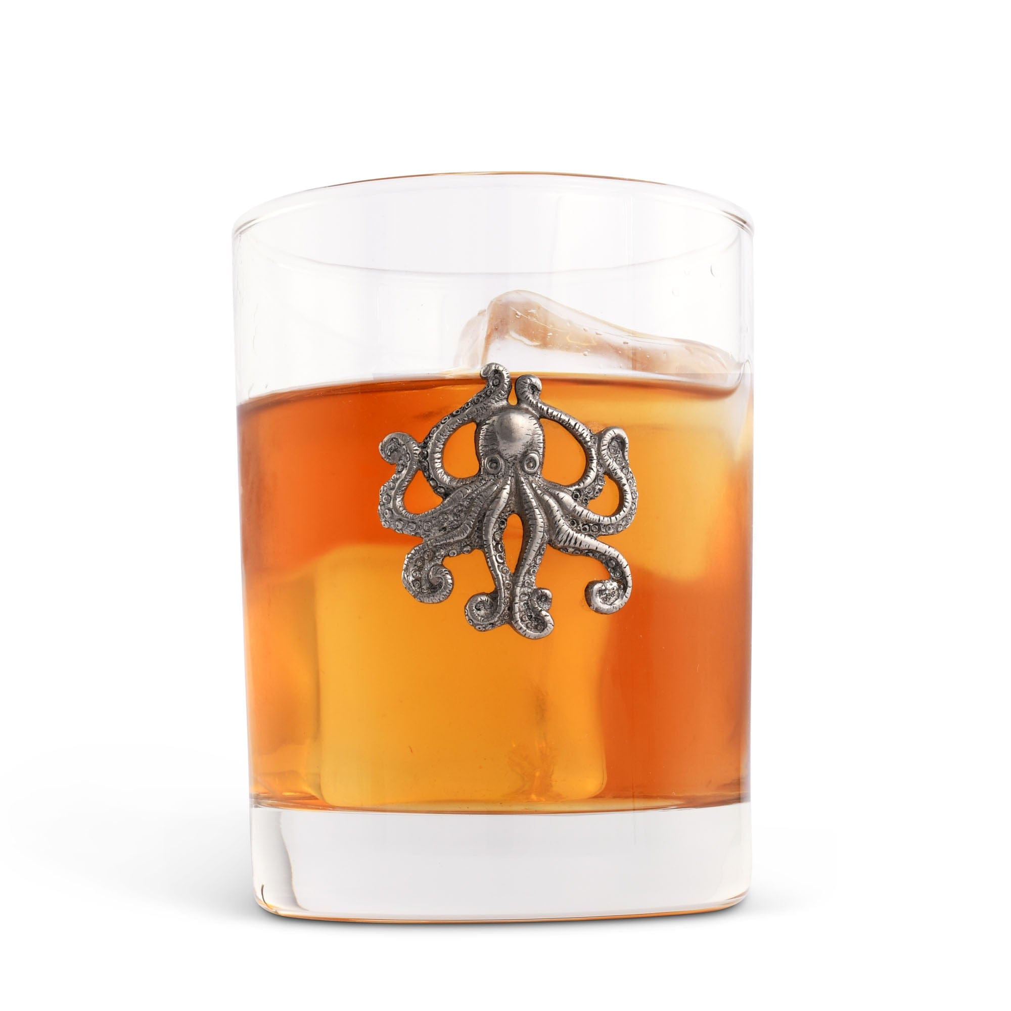 Vagabond House Serveware Vagabond House Octopus Double Old Fashion Bar Glass
