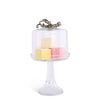 Vagabond House Serveware Vagabond House Octopus Glass Covered Cake / Dessert Stand Short - 11.5" H x 6" D