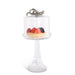 Vagabond House Serveware Vagabond House Octopus Glass Covered Cake / Dessert Stand Tall -  13" H x 6" D