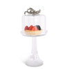 Vagabond House Serveware Vagabond House Octopus Glass Covered Cake / Dessert Stand Tall -  13" H x 6" D