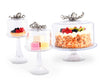 Vagabond House Serveware Vagabond House Octopus Glass Covered Cake / Dessert Stand Tall -  13" H x 6" D