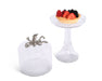 Vagabond House Serveware Vagabond House Octopus Glass Covered Cake / Dessert Stand Tall -  13" H x 6" D