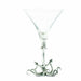 Vagabond House Serveware Vagabond House Octopus Pewter Stem Cocktail Glass