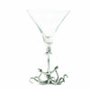 Vagabond House Serveware Vagabond House Octopus Pewter Stem Cocktail Glass