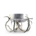 Vagabond House Serveware Vagabond House Octopus Stainless Steel Centerpiece Bowl