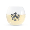 Vagabond House Serveware Vagabond House Octopus Stemless Wine Glass