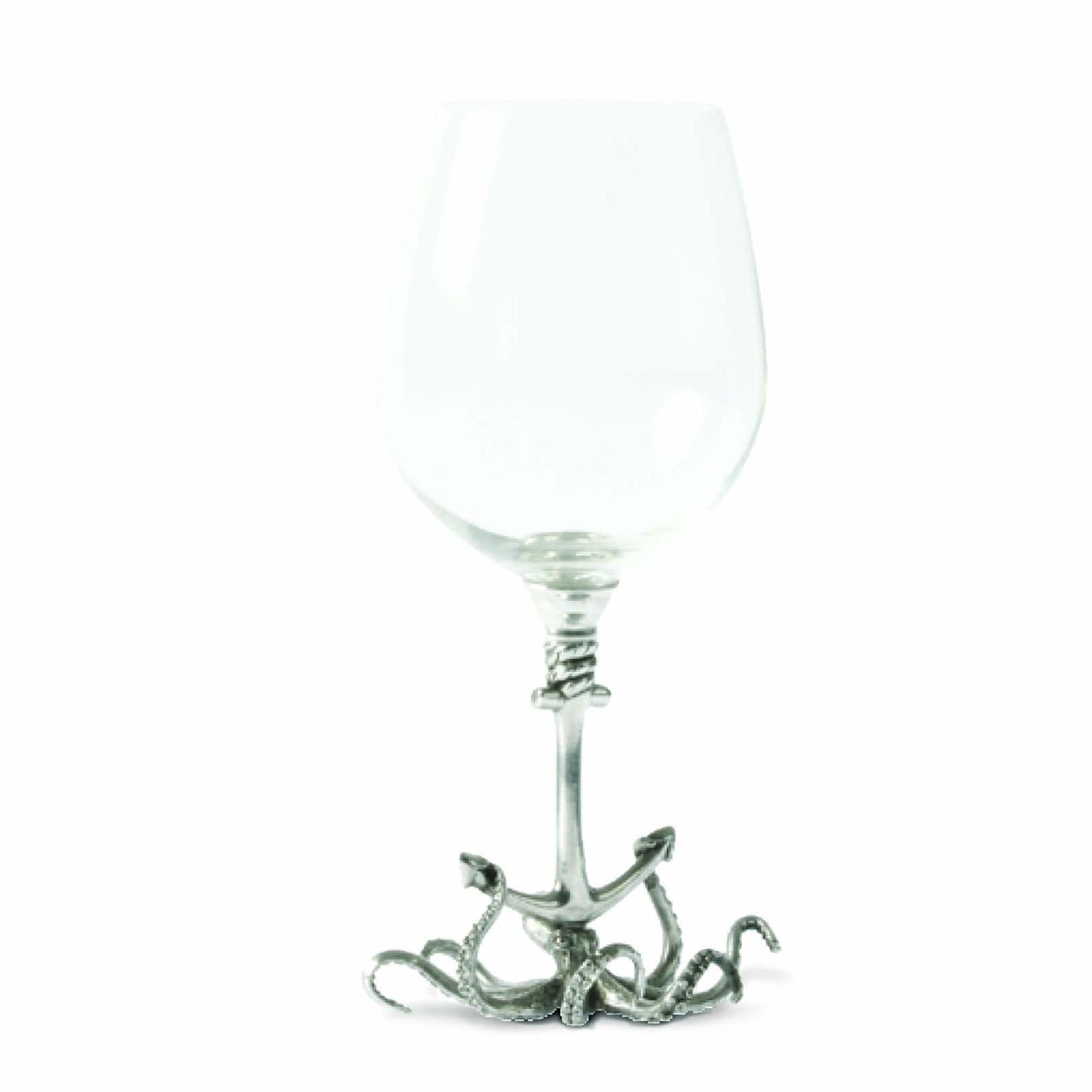 Vagabond House Serveware Vagabond House Octopus Stemware Bordeaux 9.50" H 18 oz
