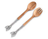 Vagabond House Serveware Vagabond House Olive Salad Server Set