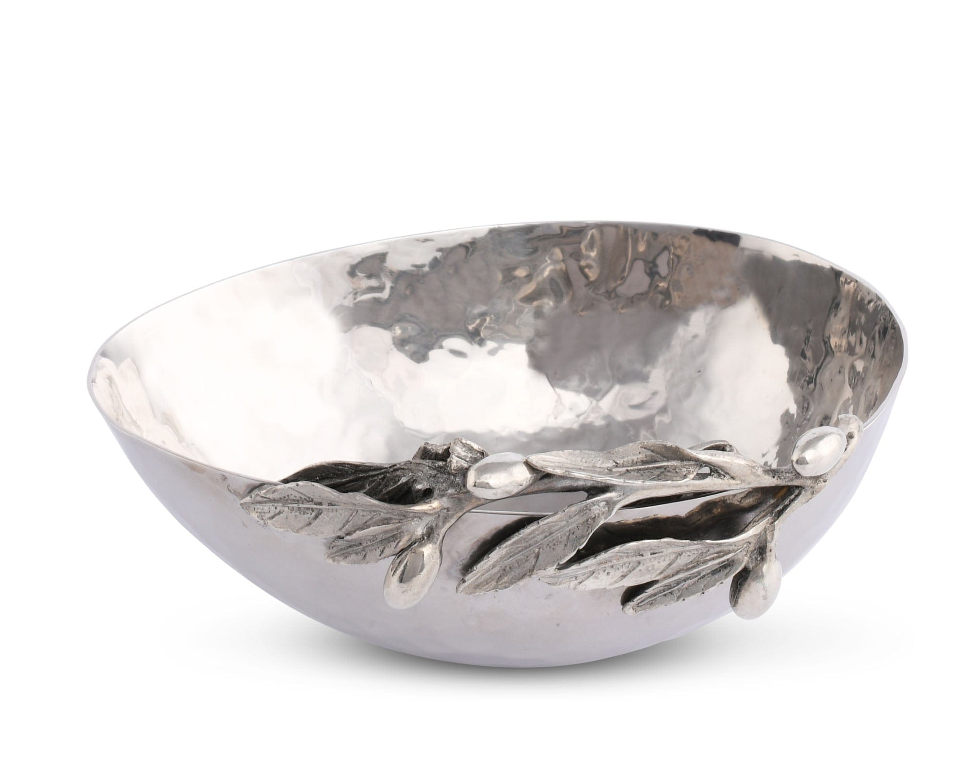 Vagabond House Serveware Vagabond House Olive Single Serving Bowl - Steel