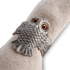 Vagabond House Serveware Vagabond House Owl Napkin Ring
