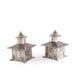 Vagabond House Serveware Vagabond House Pagoda Salt and Pepper Shaker