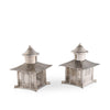 Vagabond House Serveware Vagabond House Pagoda Salt and Pepper Shaker