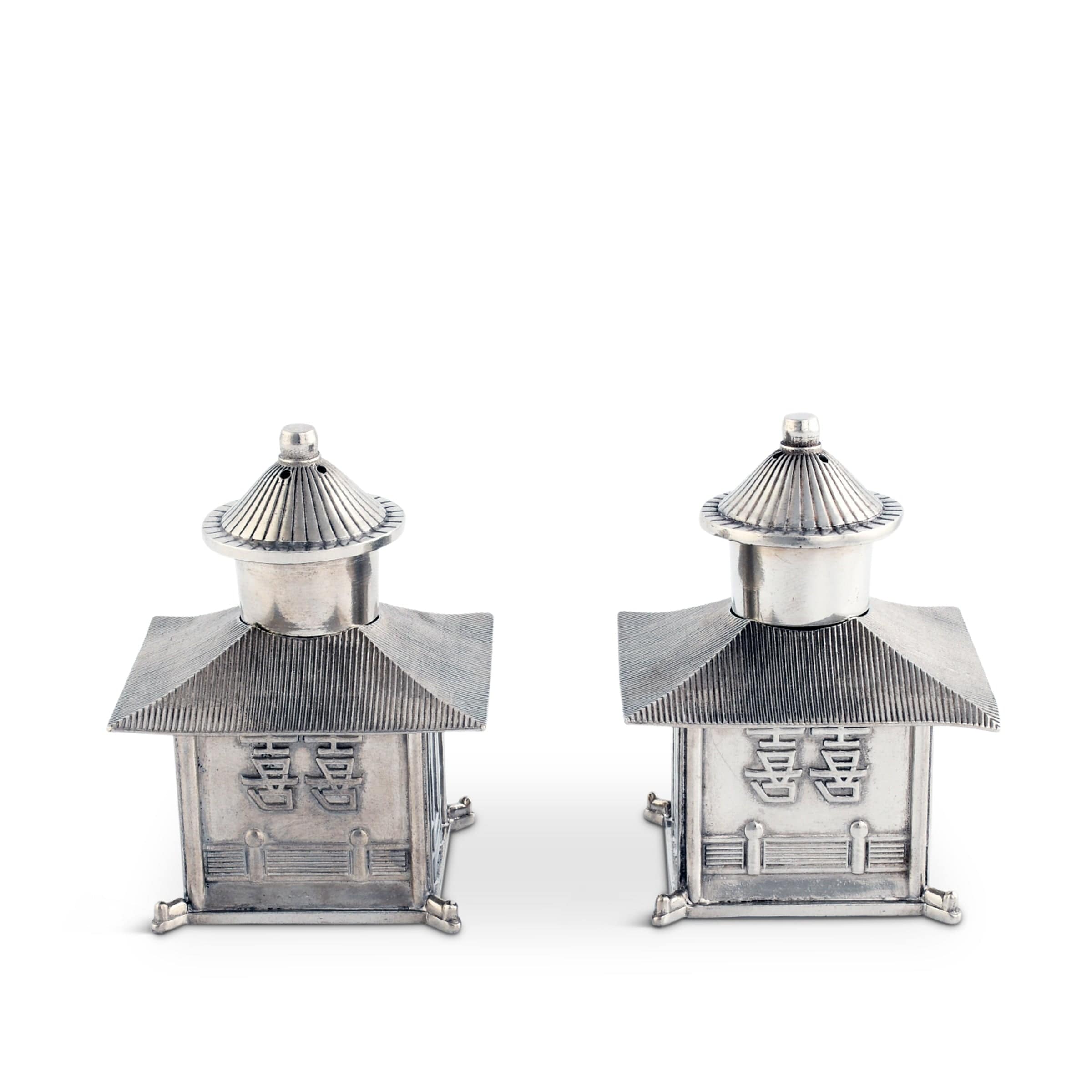 Vagabond House Serveware Vagabond House Pagoda Salt and Pepper Shaker