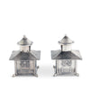 Vagabond House Serveware Vagabond House Pagoda Salt and Pepper Shaker