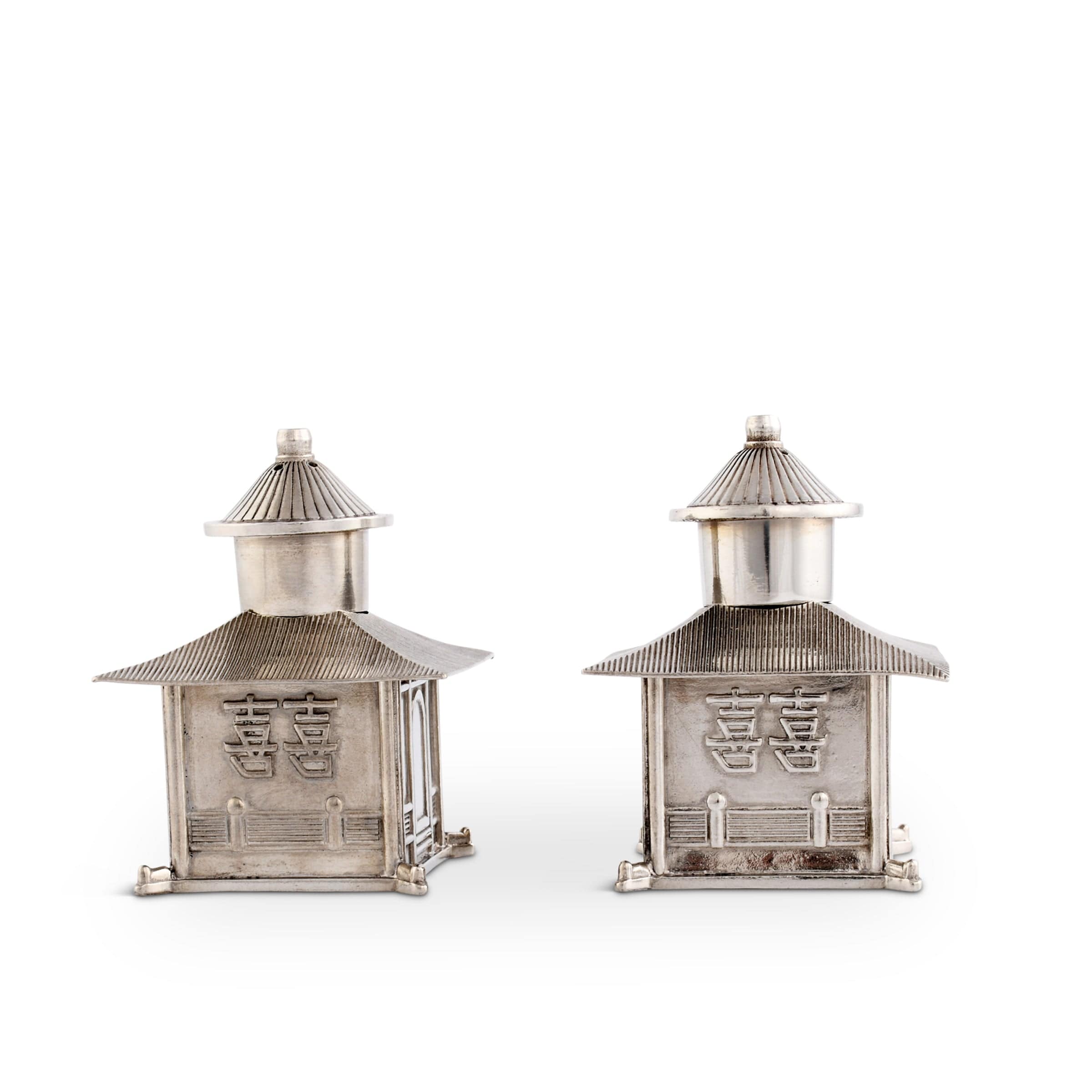 Vagabond House Serveware Vagabond House Pagoda Salt and Pepper Shaker