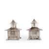 Vagabond House Serveware Vagabond House Pagoda Salt and Pepper Shaker