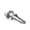 Vagabond House Serveware Vagabond House Pewter Acorn Pattern Nut / Sugar Tongs