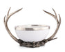 Vagabond House Serveware Vagabond House Pewter Antler Bowl