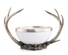 Vagabond House Serveware Vagabond House Pewter Antler Bowl