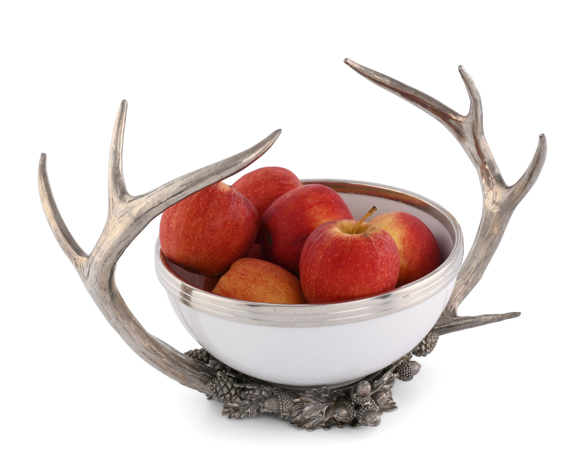Vagabond House Serveware Vagabond House Pewter Antler Bowl