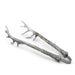 Vagabond House Serveware Vagabond House Pewter Antler Pattern Ice / Bread Tongs
