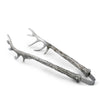 Vagabond House Serveware Vagabond House Pewter Antler Pattern Ice / Bread Tongs