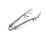 Vagabond House Serveware Vagabond House Pewter Antler Pattern Ice / Bread Tongs