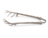 Vagabond House Serveware Vagabond House Pewter Antler Pattern Ice / Bread Tongs