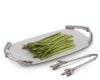 Vagabond House Serveware Vagabond House Pewter Asparagus Pattern Tongs