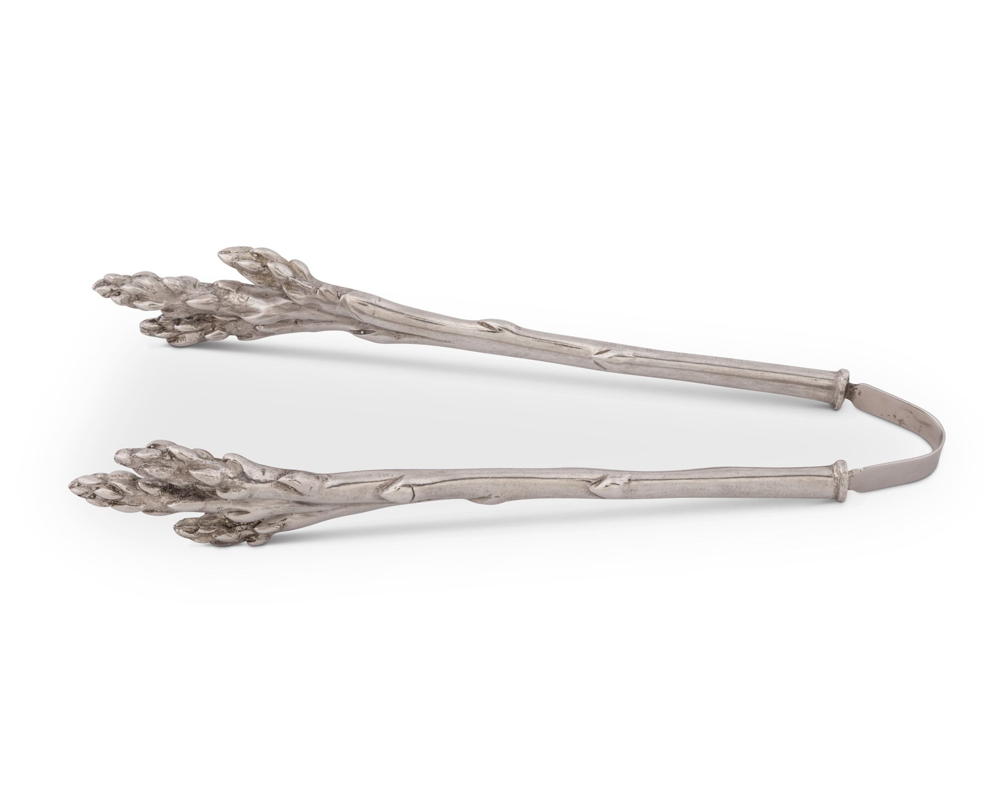 Vagabond House Serveware Vagabond House Pewter Asparagus Pattern Tongs