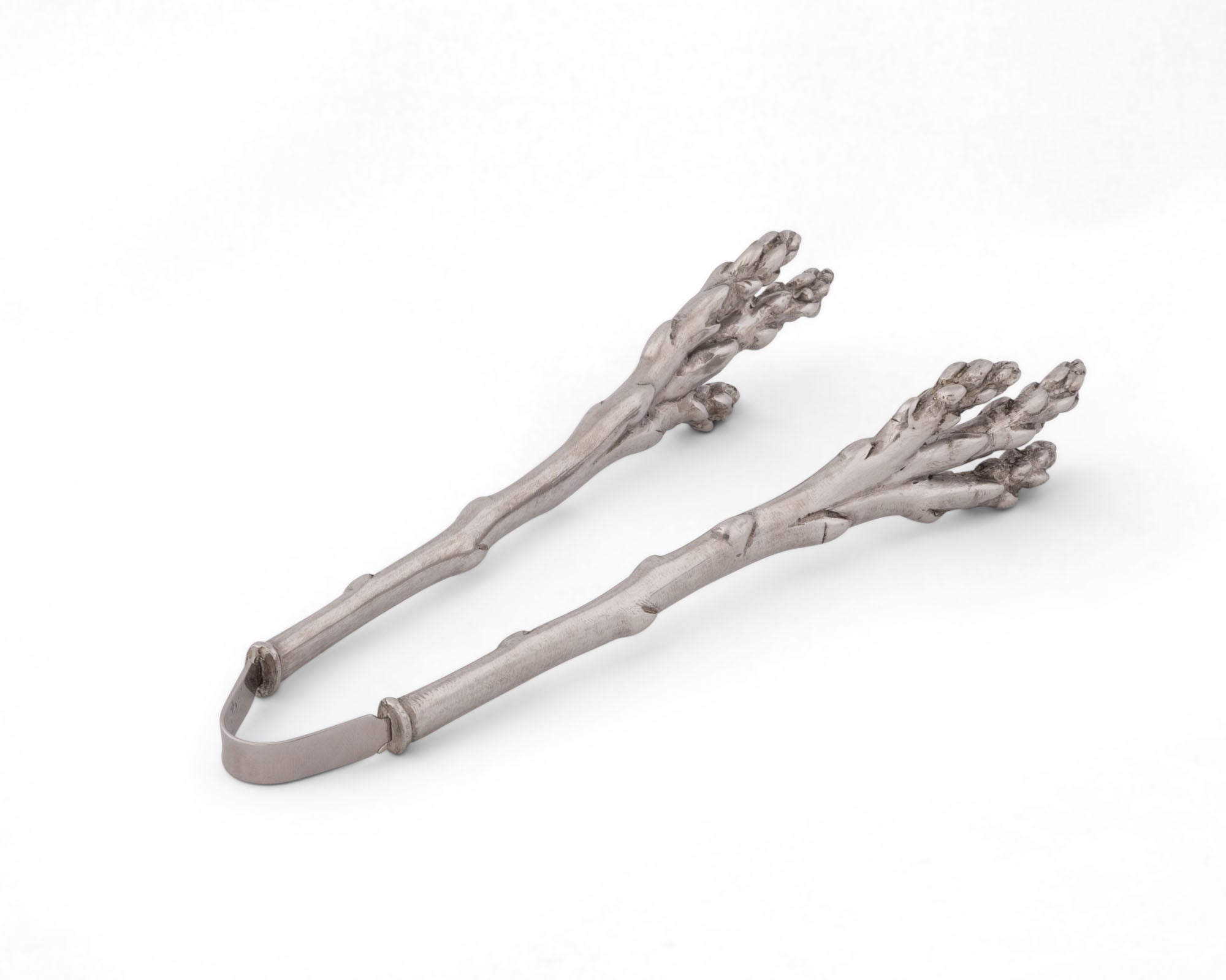 Vagabond House Serveware Vagabond House Pewter Asparagus Pattern Tongs