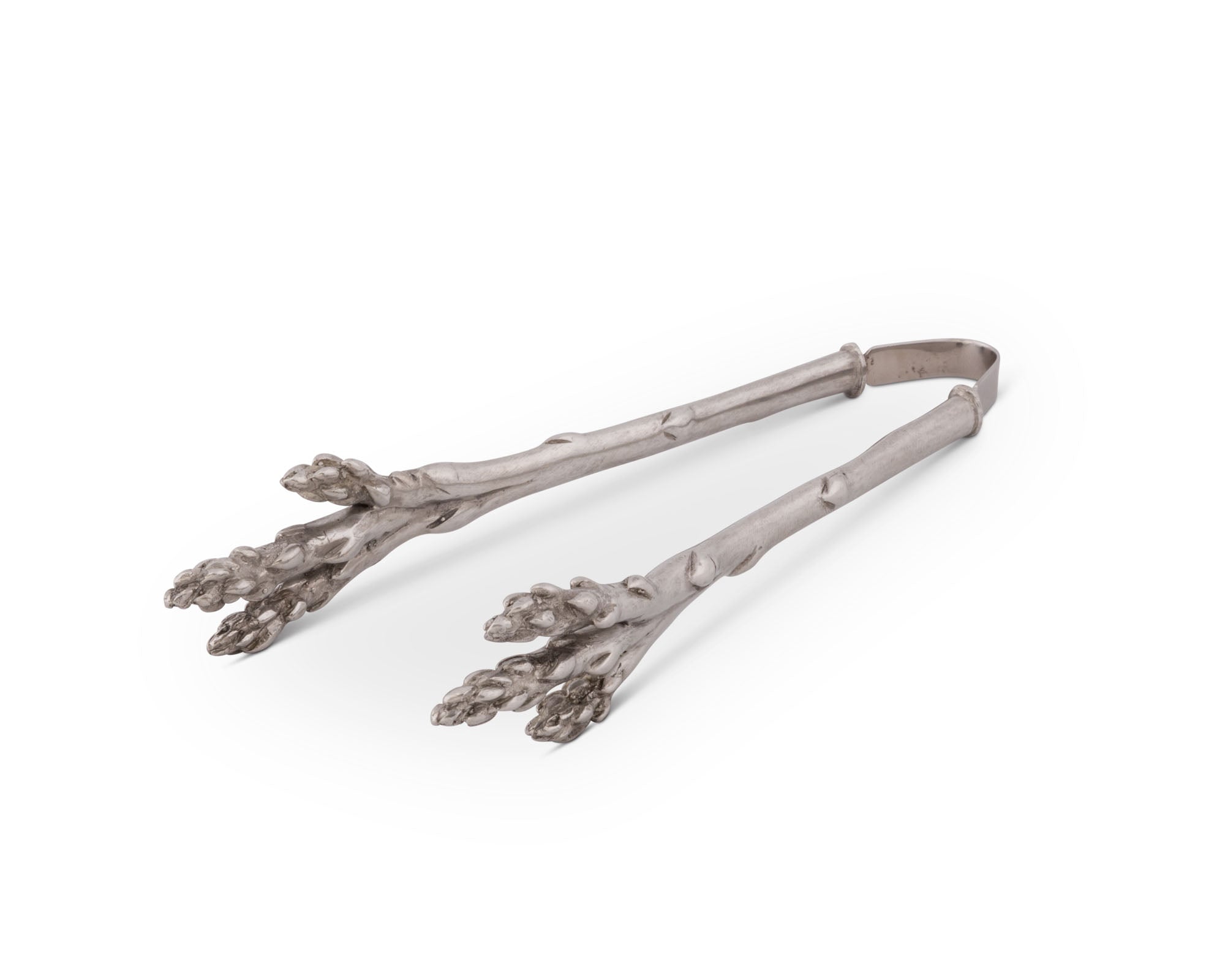 Vagabond House Serveware Vagabond House Pewter Asparagus Pattern Tongs
