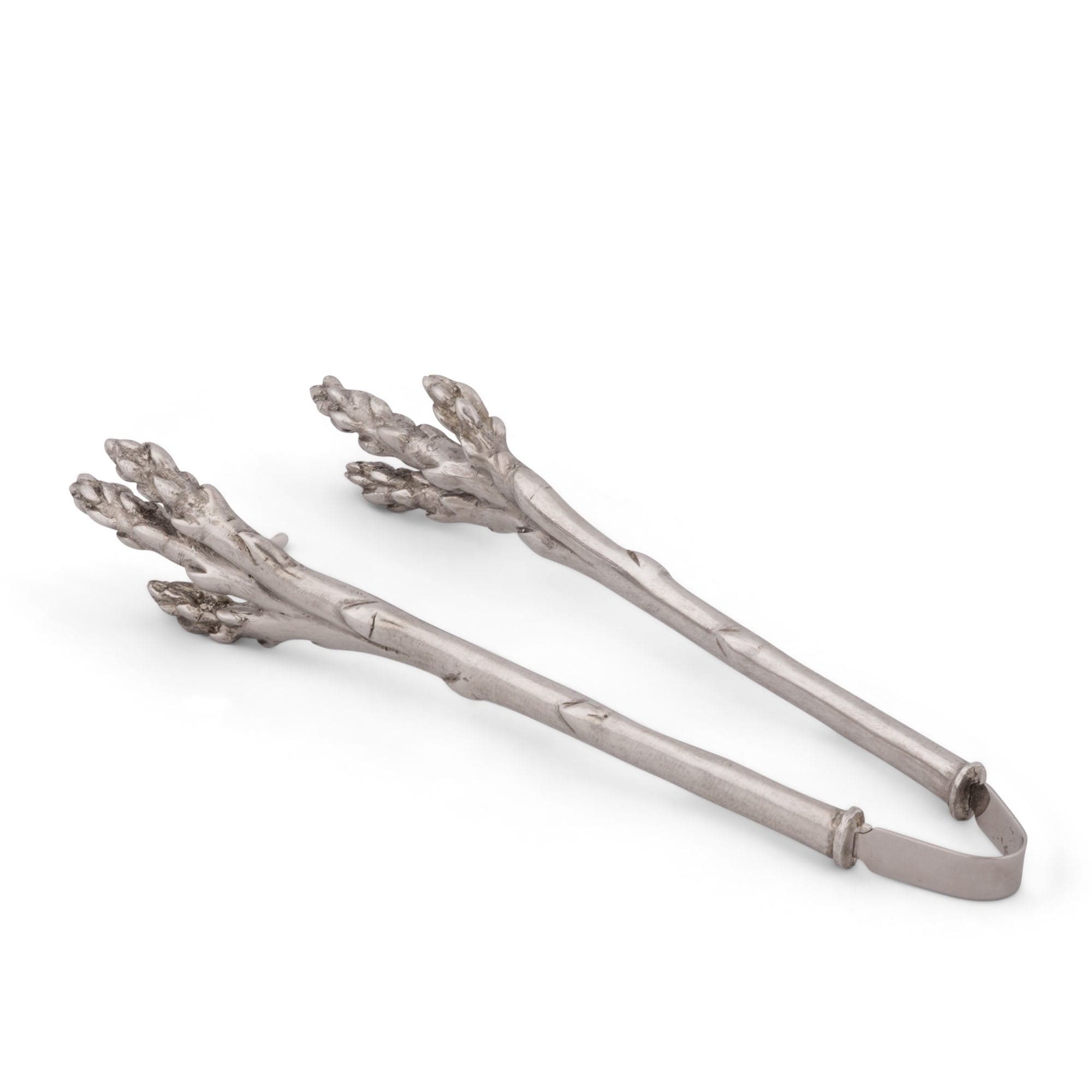 Vagabond House Serveware Vagabond House Pewter Asparagus Pattern Tongs