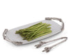 Vagabond House Serveware Vagabond House Pewter Asparagus Pattern Tongs