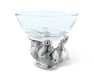 Vagabond House Serveware Vagabond House Pewter Bear Sauce Bowl