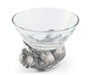 Vagabond House Serveware Vagabond House Pewter Bear Sauce Bowl