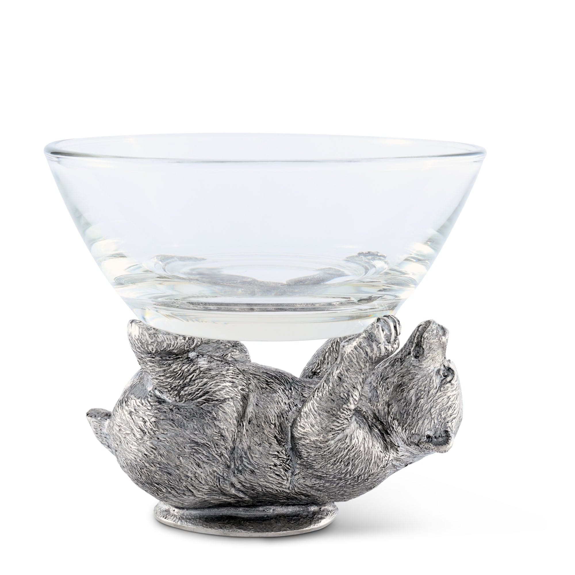 Vagabond House Serveware Vagabond House Pewter Bear Sauce Bowl