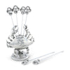 Vagabond House Serveware Vagabond House Pewter Blue Crab Cheese Pick Set