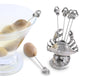 Vagabond House Serveware Vagabond House Pewter Blue Crab Cheese Pick Set