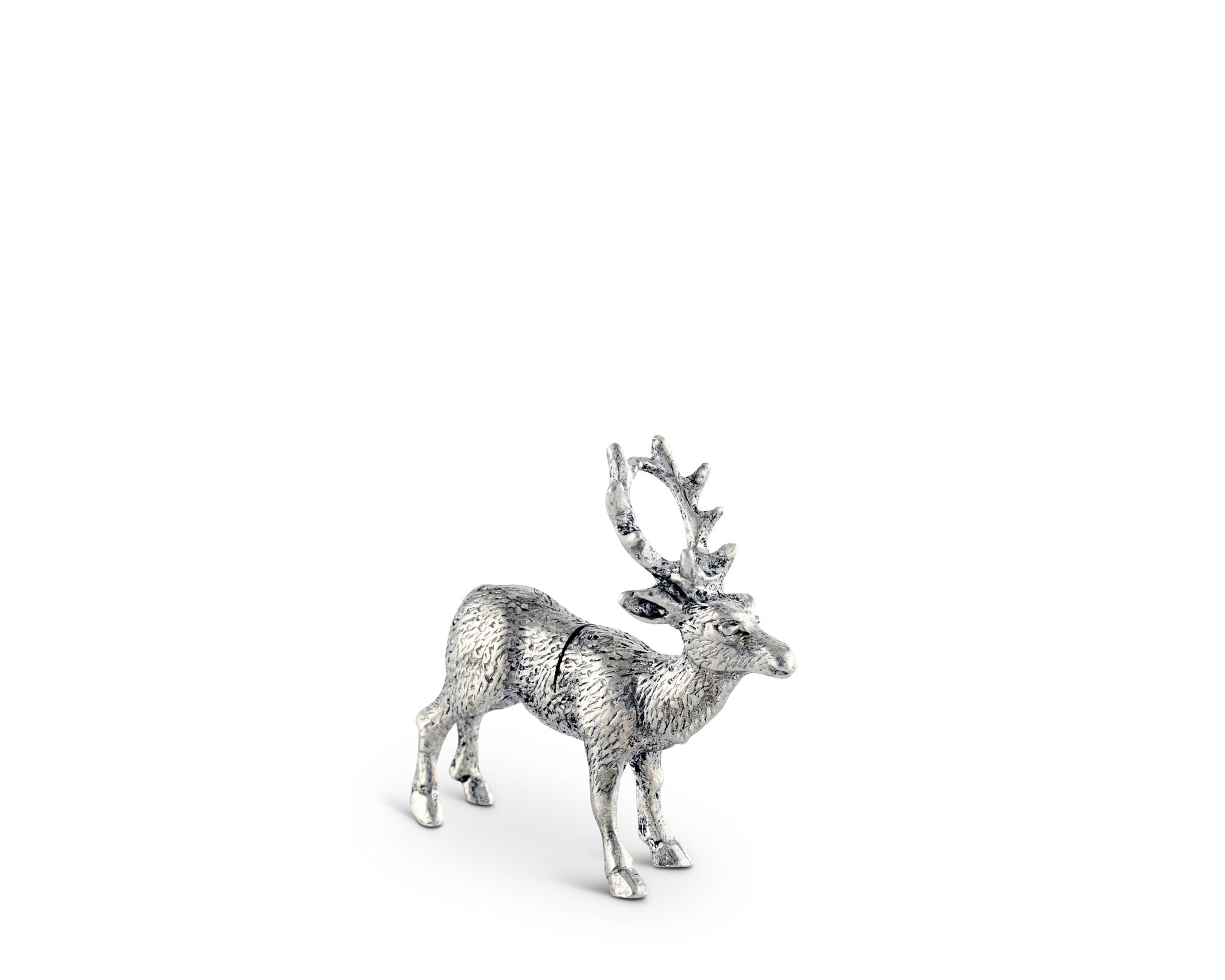 Vagabond House Serveware Vagabond House Pewter Deer Place Card Holder
