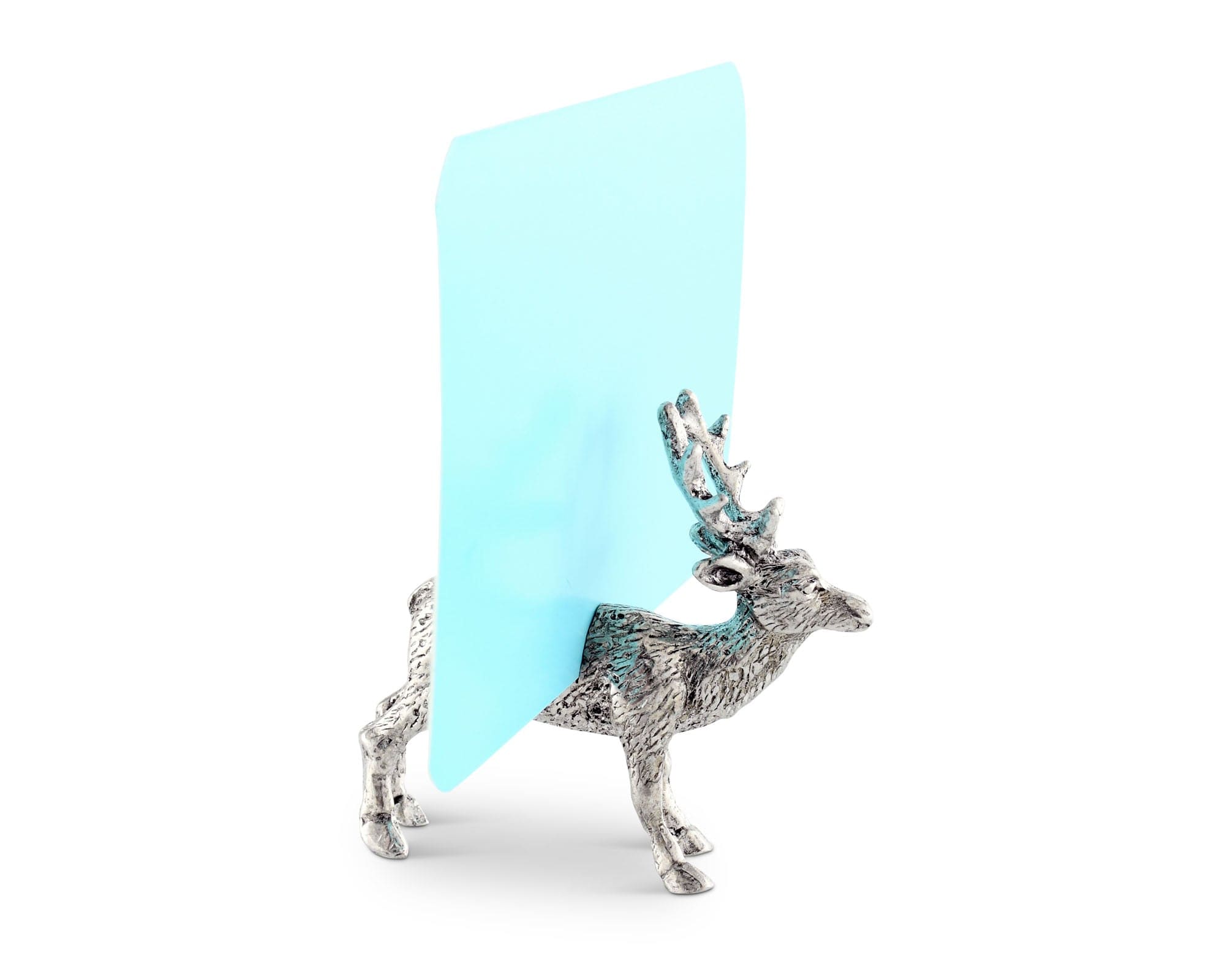 Vagabond House Serveware Vagabond House Pewter Deer Place Card Holder