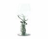 Vagabond House Serveware Vagabond House Pewter Elk Stemware Bordeaux Glass - 9.75" H 21 oz.