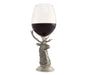 Vagabond House Serveware Vagabond House Pewter Elk Stemware White - 9.5 H" 12.25 oz.