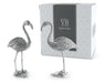 Vagabond House Serveware Vagabond House Pewter Flamingos Salt & Pepper Set