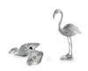 Vagabond House Serveware Vagabond House Pewter Flamingos Salt & Pepper Set