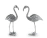 Vagabond House Serveware Vagabond House Pewter Flamingos Salt & Pepper Set