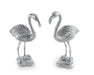 Vagabond House Serveware Vagabond House Pewter Flamingos Salt & Pepper Set