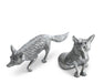 Vagabond House Serveware Vagabond House Pewter Foxes Salt & Pepper Set