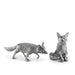 Vagabond House Serveware Vagabond House Pewter Foxes Salt & Pepper Set